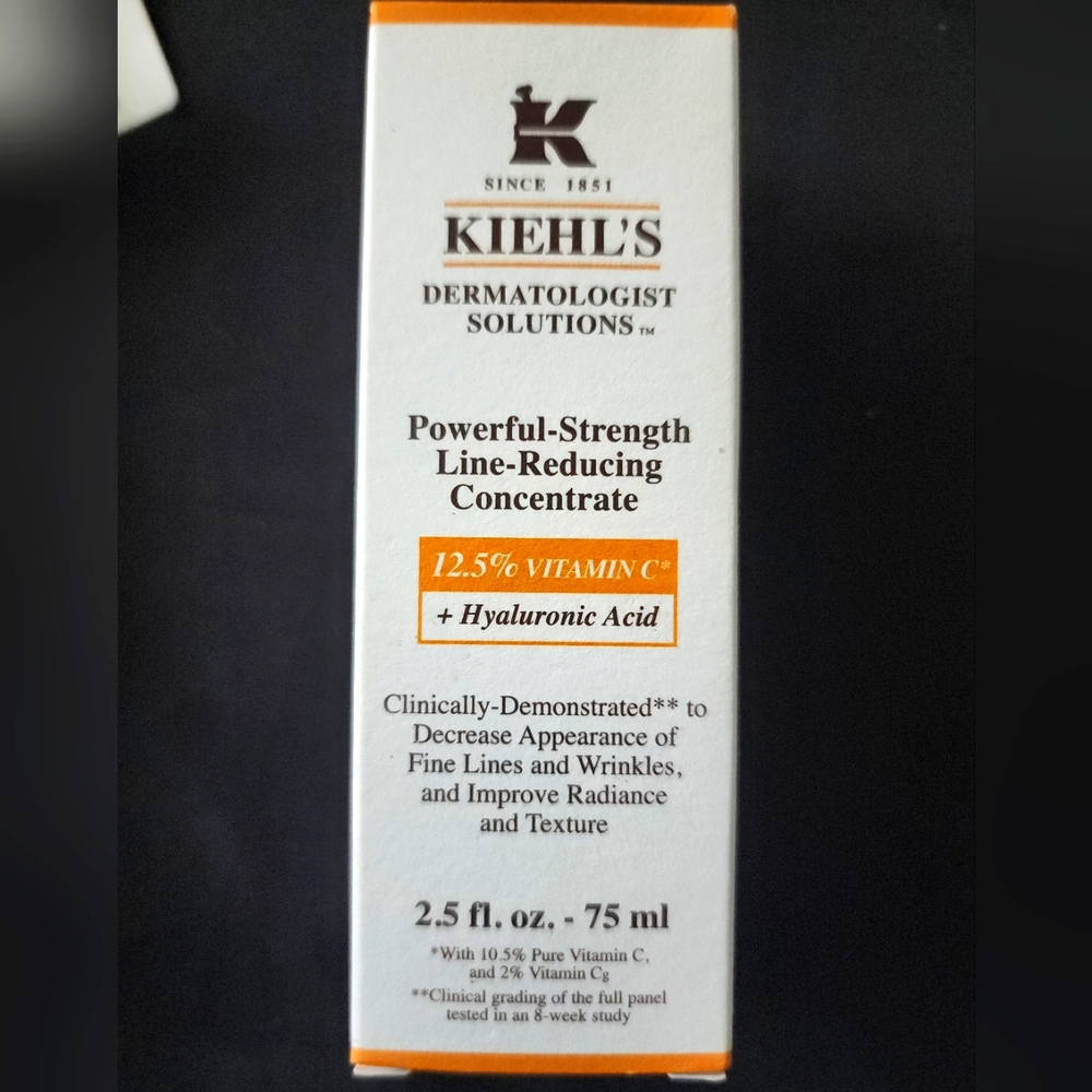 KIEHL'S Powerful Strength Line Reducing Concentrate 2.5oz. BRAND NEW